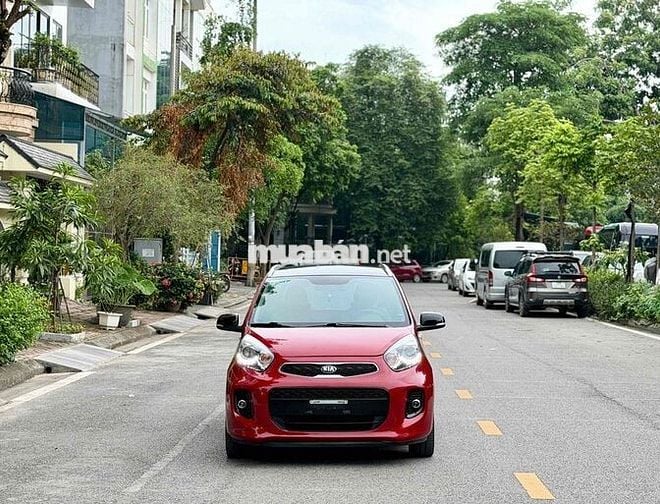 Kia Morning S 2018 1.25 AT Tự động Đỏ 72000 km