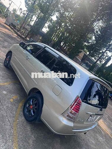 Toyota Innova 2008G Bạc 7 chỗ