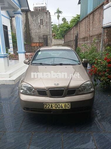 Daewoo Lacetti 2004 Vàng cát Số sàn