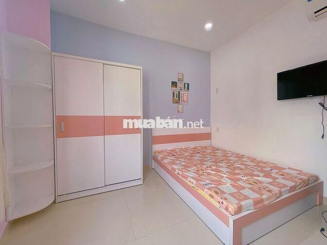 Phòng Studio xinh +chiếc view ngắm pháo hoa Q1-Full nội thất+Tivi