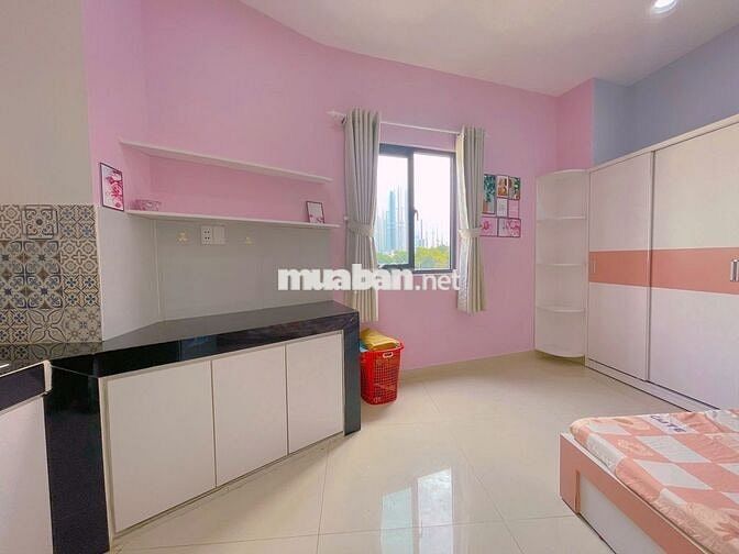 Phòng Studio xinh +chiếc view ngắm pháo hoa Q1-Full nội thất+Tivi
