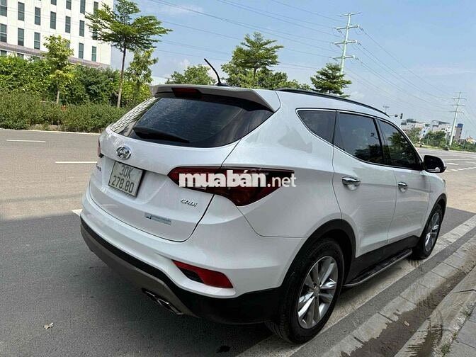 Hyundai Santa Fe 2018 Dầu Trắng