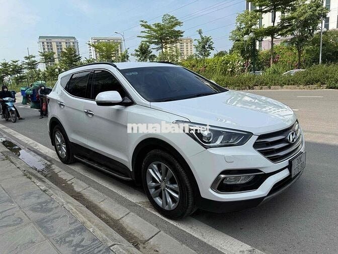 Hyundai Santa Fe 2018 Dầu Trắng