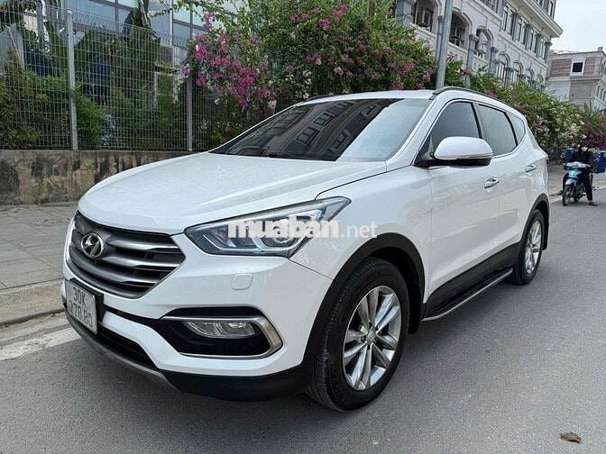 Hyundai Santa Fe 2018 Dầu Trắng