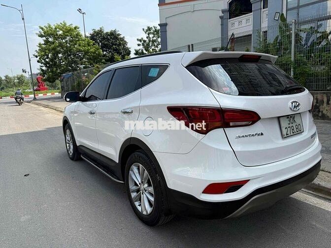 Hyundai Santa Fe 2018 Dầu Trắng