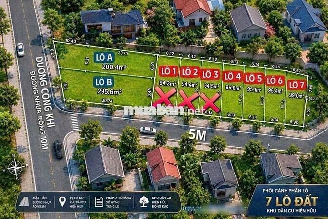 Đất đẹp Dương Công Khi vào 100m xe hơi đẹp