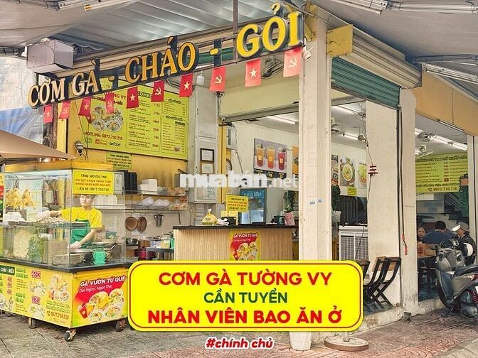 🔥Cần tuyển NAM/NỮ 18-35 TUỔI PHỤC QUÁN CƠM 🔥