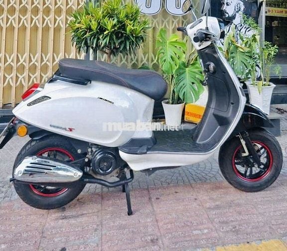 XE Vespa 50CC 2024 Trắng 1300km