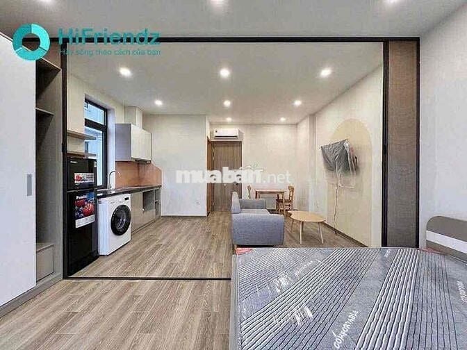 STUDIO FULL NỘI THẤT CỬA SỔ TRỜI HOÀNG DIỆU 2