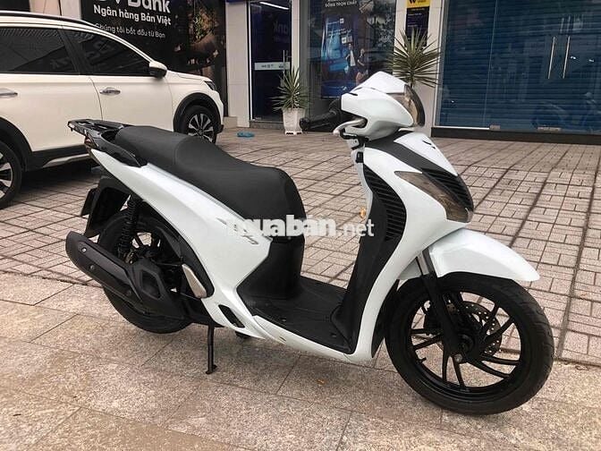 Honda SH 125 2013 Trắng Đen Sporty