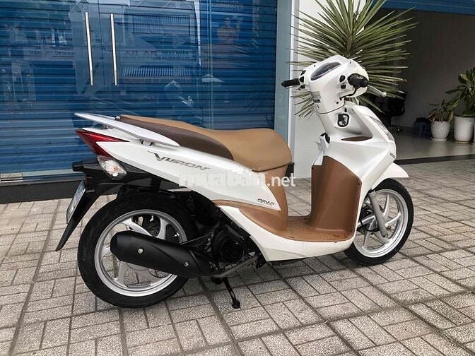 Honda Vision 110 2013 Trắng Nâu