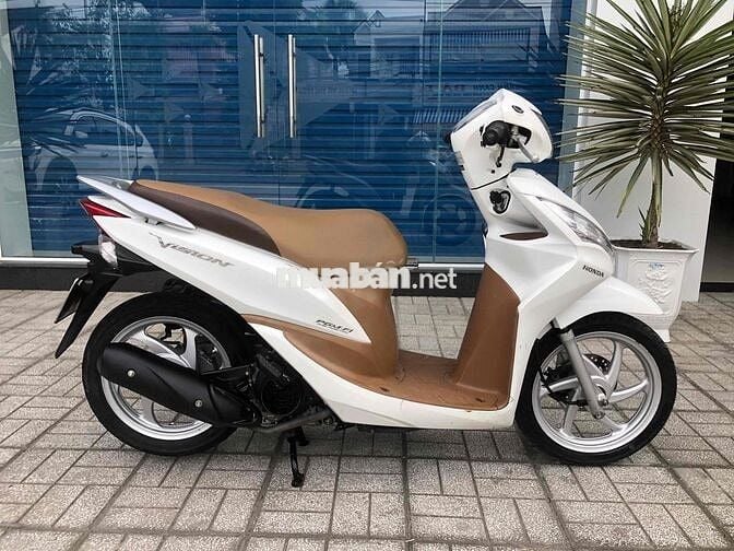 Honda Vision 110 2013 Trắng Nâu