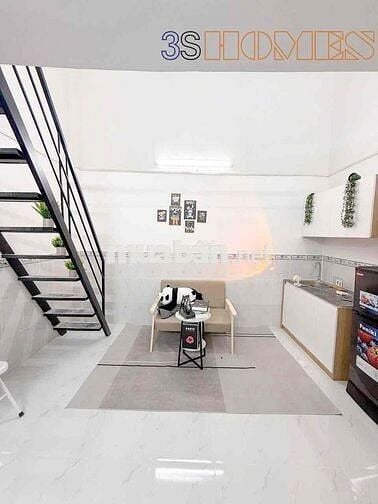 Nhà Cho Thuê 1 Trệt 1 Lầu Gác 2M Ban Công ngay Bình Trị Đông