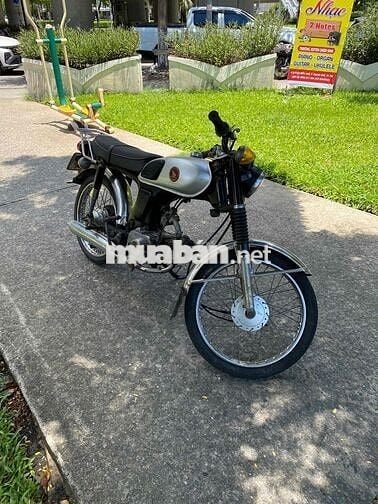 Honda 68 CL50 Đen bạc Xe máy cổ điển