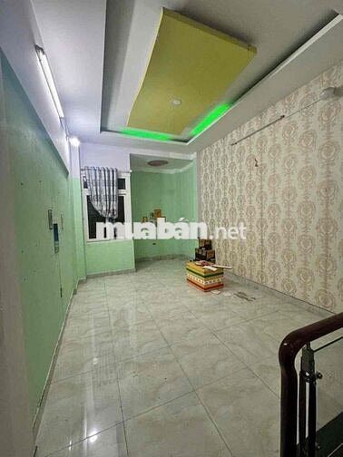 NHÀ HẺM XE TẢI THÔNG PHAN HUY ÍCH (4x15M) - 4PN 4WV SƠN SỬA MỚI