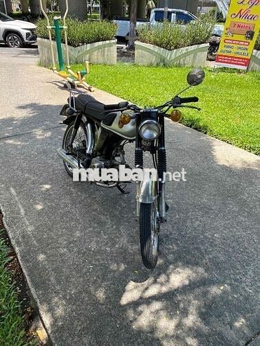 Honda 68 CL50 Đen bạc Xe máy cổ điển