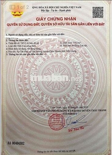 Bán dãy trọ xây cách KCN tân hương 500m