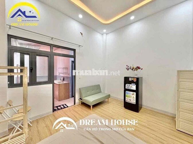 Khai Trương CHDV Full Nội Thất Tách Bếp Ngay Ngã Tư Bốn Xã