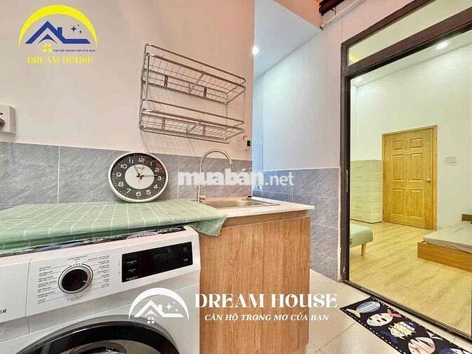 Khai Trương CHDV Full Nội Thất Tách Bếp Ngay Ngã Tư Bốn Xã