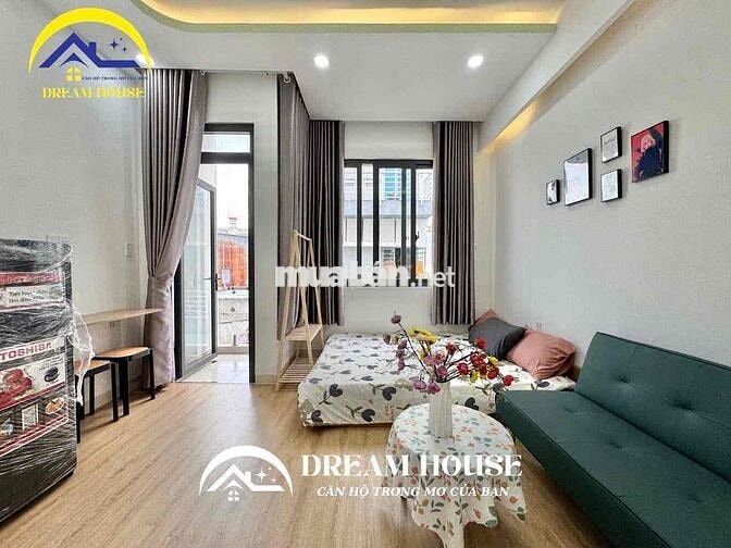 Khai Trương CHDV Full Nội Thất Tách Bếp Ngay Ngã Tư Bốn Xã