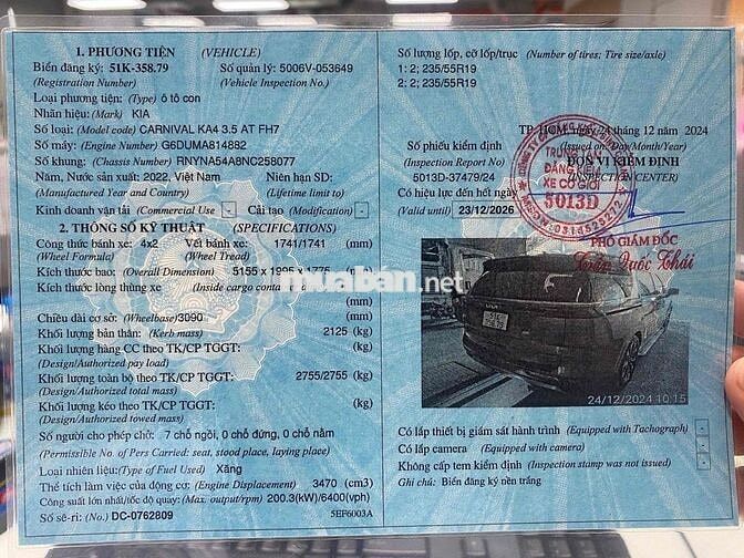 KIA CARNIVAL SIGNATURE 2022 Xanh 7 chỗ