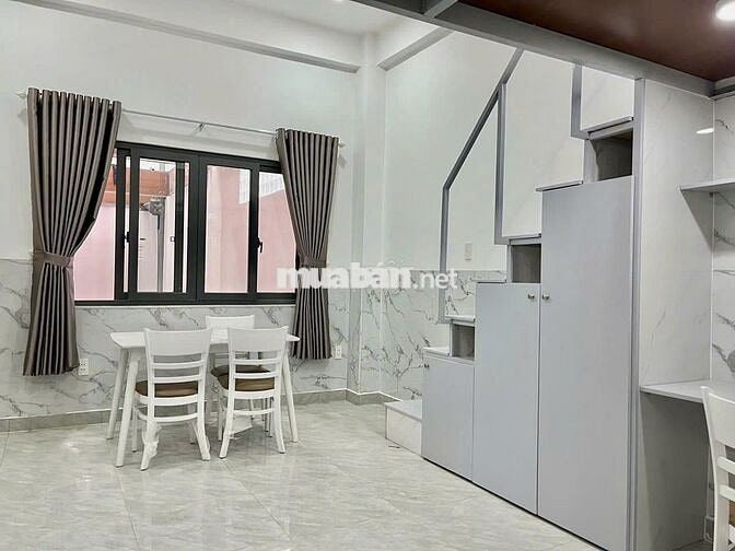 🏡 CHDV GÒ VẤP FULL NỘI THẤT – THANG MÁY – HẦM XE – RA VÀO VÂN TAY 