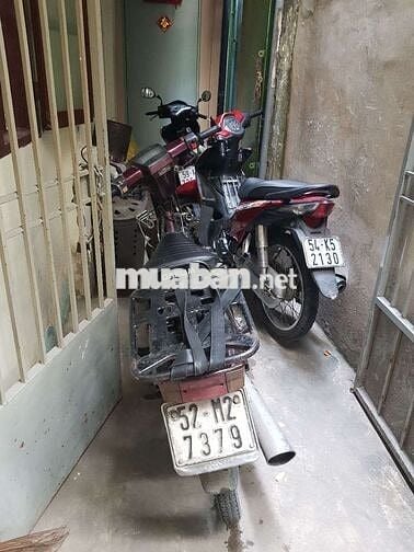 Nhà hẻm khu Gia Phú cách mặt tiền Gia Phú 15 m.  Cần bán gấp