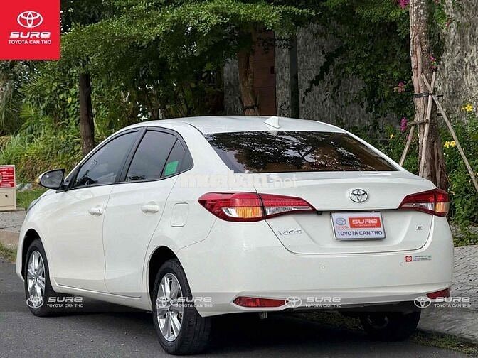 Toyota Vios E CVT 2020 Trắng siêu đẹp