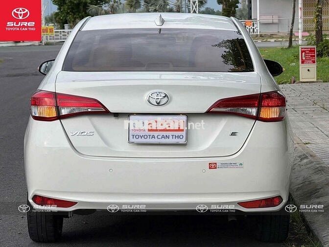 Toyota Vios E CVT 2020 Trắng siêu đẹp