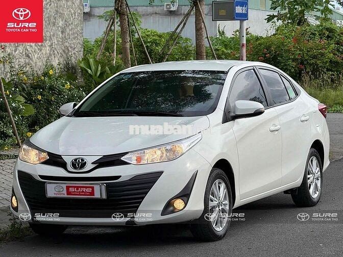 Toyota Vios E CVT 2020 Trắng siêu đẹp