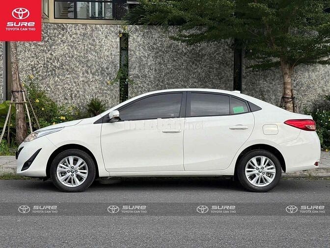 Toyota Vios E CVT 2020 Trắng siêu đẹp
