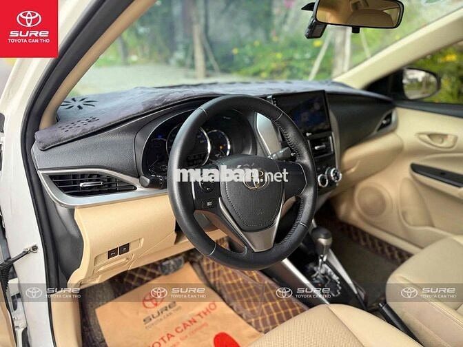 Toyota Vios E CVT 2020 Trắng siêu đẹp
