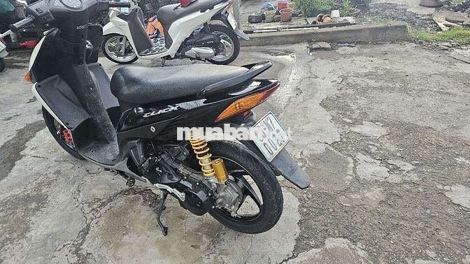 Honda Click 2010 Đen Trắng