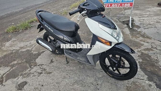Honda Click 2010 Đen Trắng