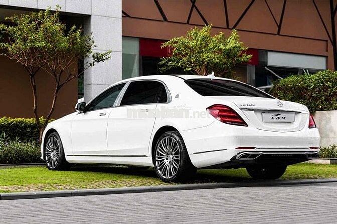 Maybach S450 Model 2018 Trắng/Kem - 7v km chuẩn