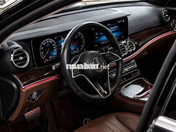 Mercedes E200 Exclusive Sx 2021 Đen/Nâu Sang Trọng