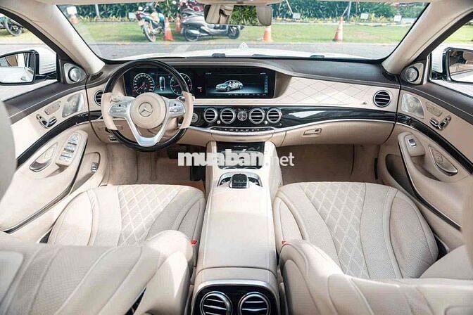Maybach S450 Model 2018 Trắng/Kem - 7v km chuẩn