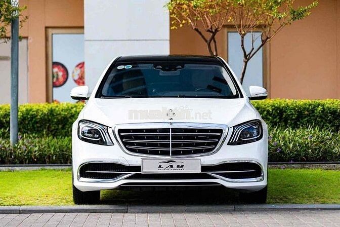 Maybach S450 Model 2018 Trắng/Kem - 7v km chuẩn