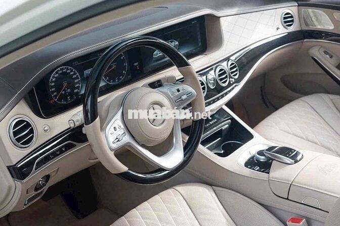 Maybach S450 Model 2018 Trắng/Kem - 7v km chuẩn