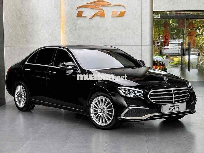 Mercedes E200 Exclusive Sx 2021 Đen/Nâu Sang Trọng