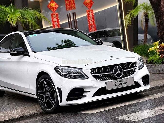 Mercedes C180 sản xuất 2020 Trắng/Kem 69.000 km