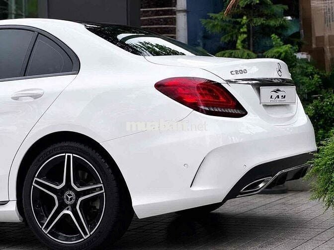 Mercedes C180 sản xuất 2020 Trắng/Kem 69.000 km