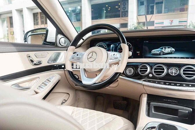 Maybach S450 Model 2018 Trắng/Kem - 7v km chuẩn
