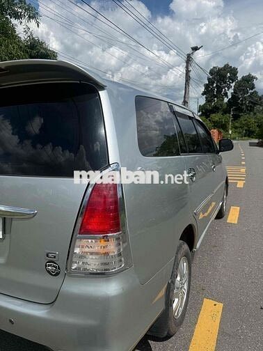 Toyota Innova G 2010 Số sàn Bạc