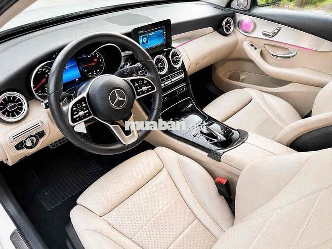 Mercedes C180 sản xuất 2020 Trắng/Kem 69.000 km