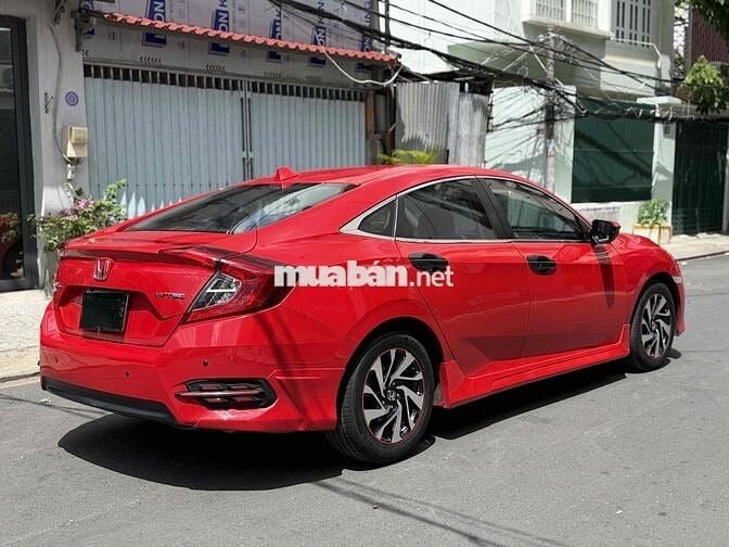 Honda Civic 1.8E 2018 50.000 km Đỏ