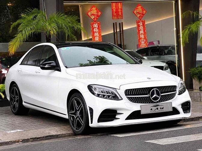 Mercedes C180 sản xuất 2020 Trắng/Kem 69.000 km