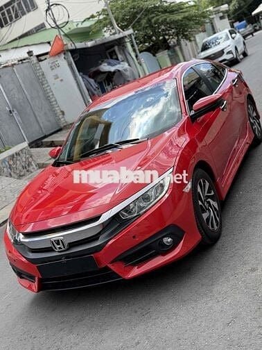 Honda Civic 1.8E 2018 50.000 km Đỏ