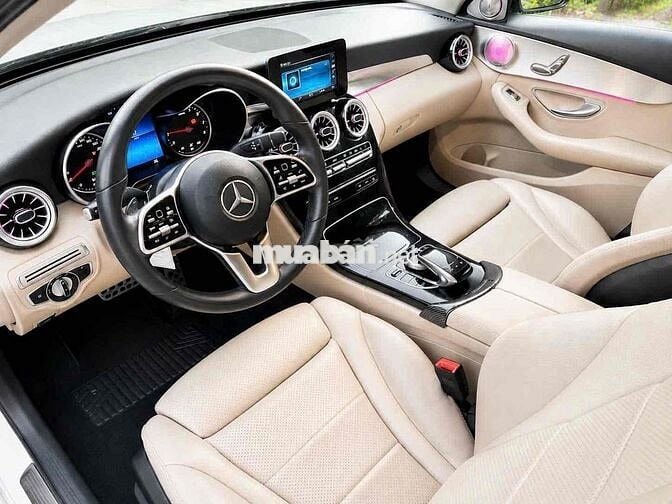 Mercedes C180 sản xuất 2020 Trắng/Kem 69.000 km
