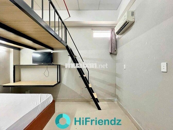 PHÒNG CÓ GÁC CÓ NỘI THẤT GẦN ĐH VĂN HIẾN GẦN ĐẦM SEN